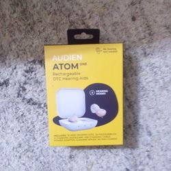 Audien Atom One Rechargeable OTC Hearing Aids