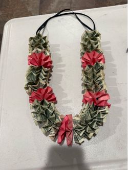 Kids graduation money lei