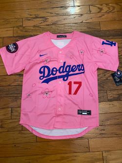 Pink Los Angeles dodgers shohei Ohtani Tokyo series jersey