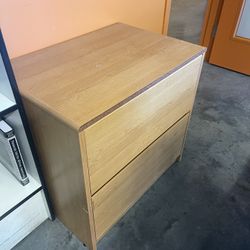 Wooden File Cabinet - 