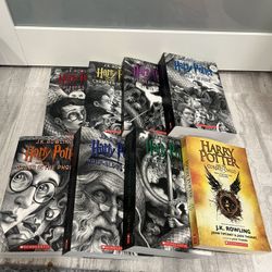 Harry Potter The Complete Series Paperback Plus Cursed Child - J.K. Rowling