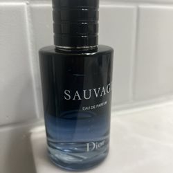  Half Way Used dior sauvage 100ml