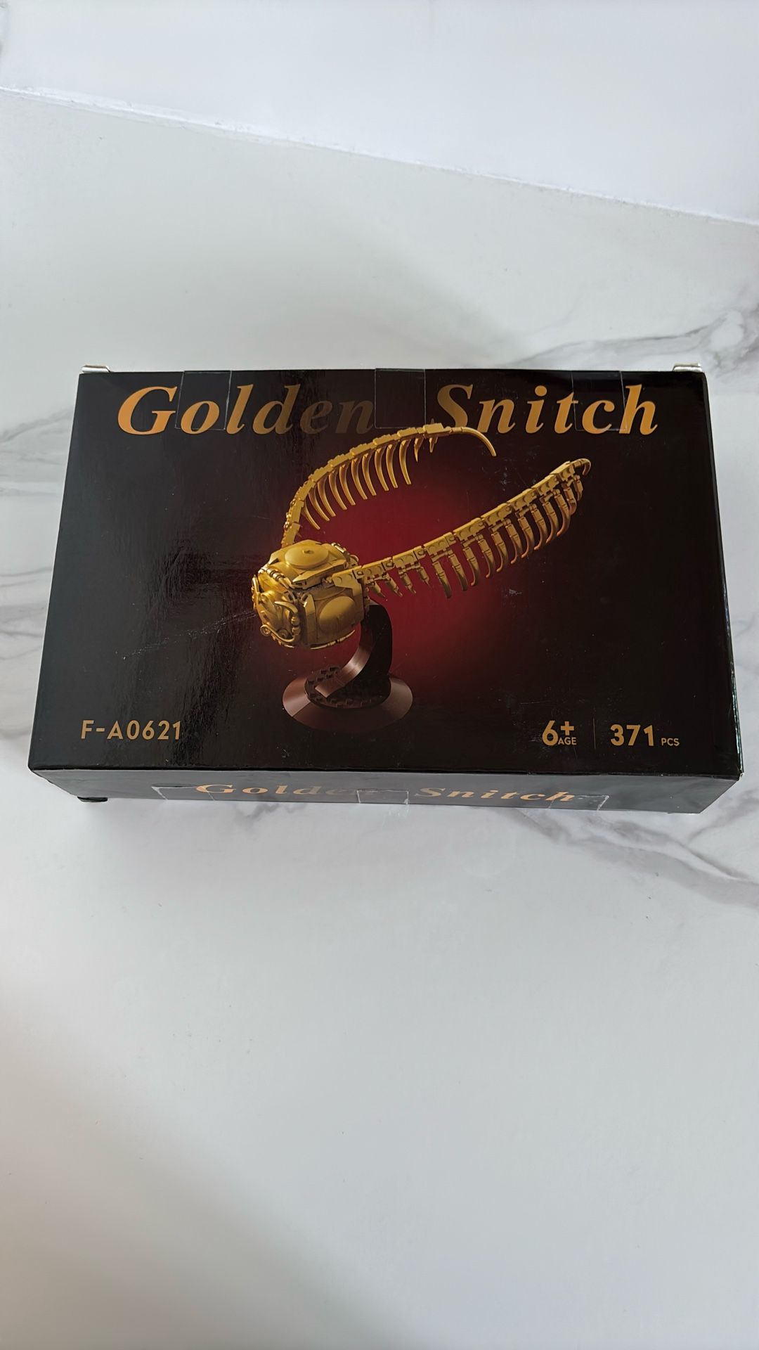 Harry Potter Golden Snitch Brick Set