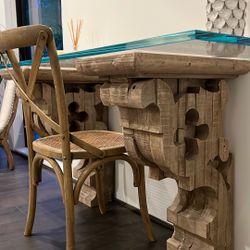 Restoration Hardware Corbel Desk And Chair