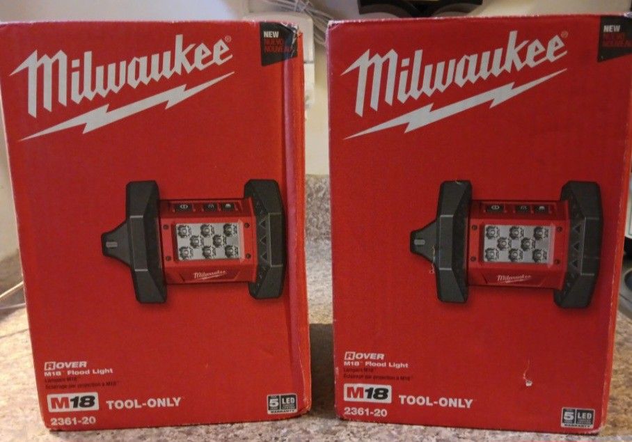 MILWAUKEE M18 ROVER FLOODLIGHT $80 EACH 