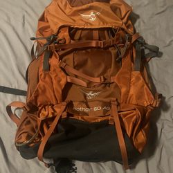 Osprey Aether 60 Liter Backpacking Pack (Anti Gravity)