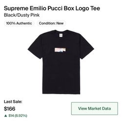 Supreme Emilio Pucci Box Logo Tee S