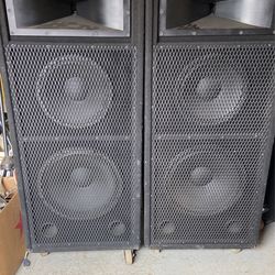 Pair of PA SPEAKERS