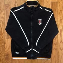 Fulham FC Brand Track Jacket Size Medium