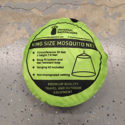 Universal Backpackers King Size Mosquito Net