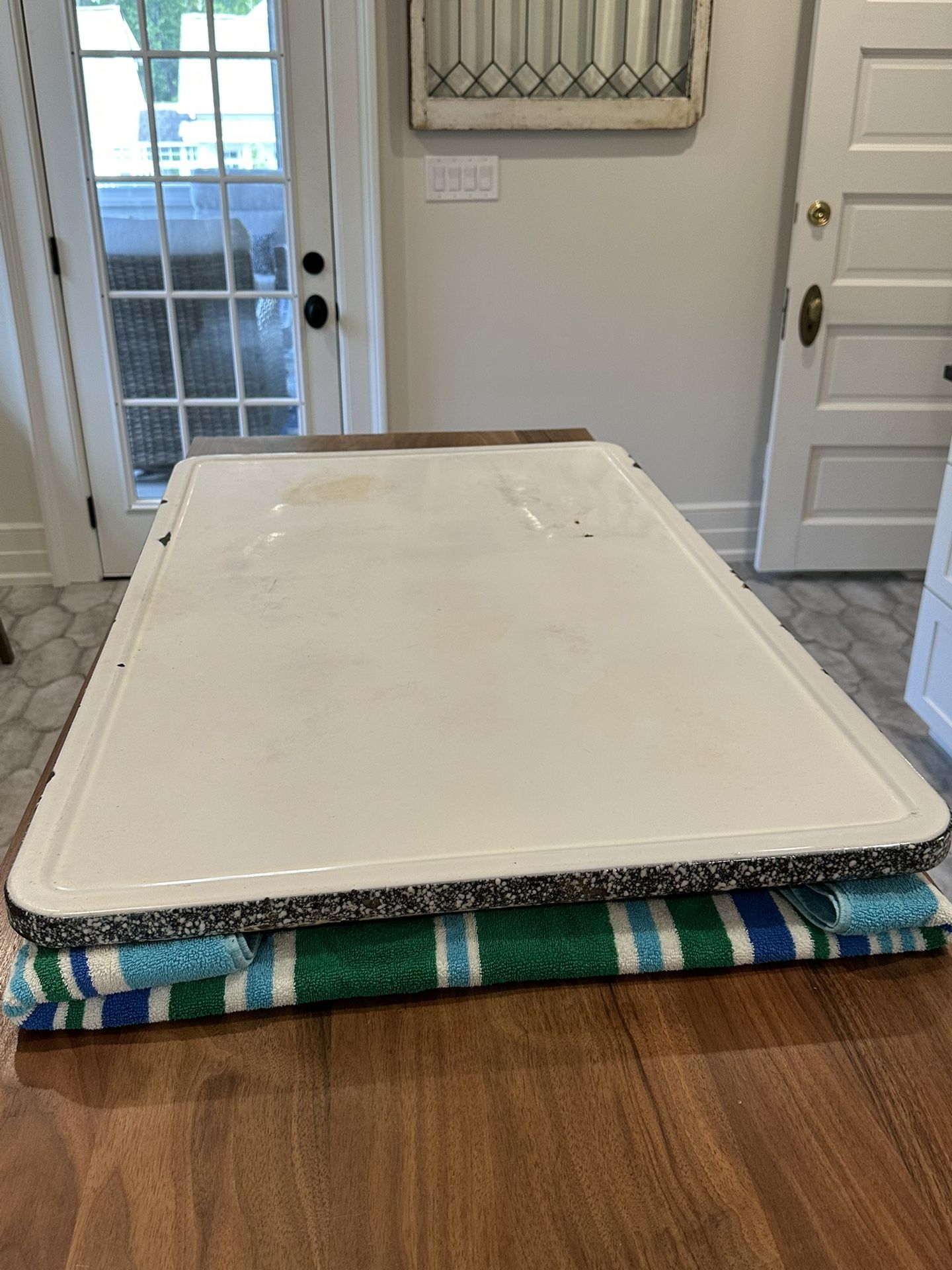 Antique Porceliron Table Top