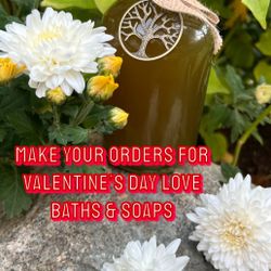 Love Bath & Soaps Bundle 2 Soaps 1 Bath $21