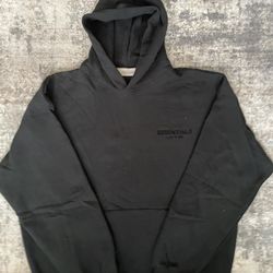 Brand New black essentials hoodie