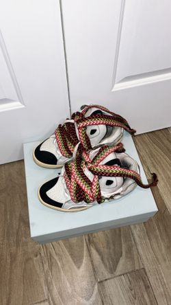 Lanvin Off White Curb Sneakers