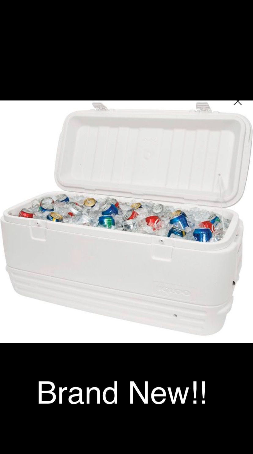 Heavy Duty Cooler Ice Chest Beach Camping Tailgate BBQ