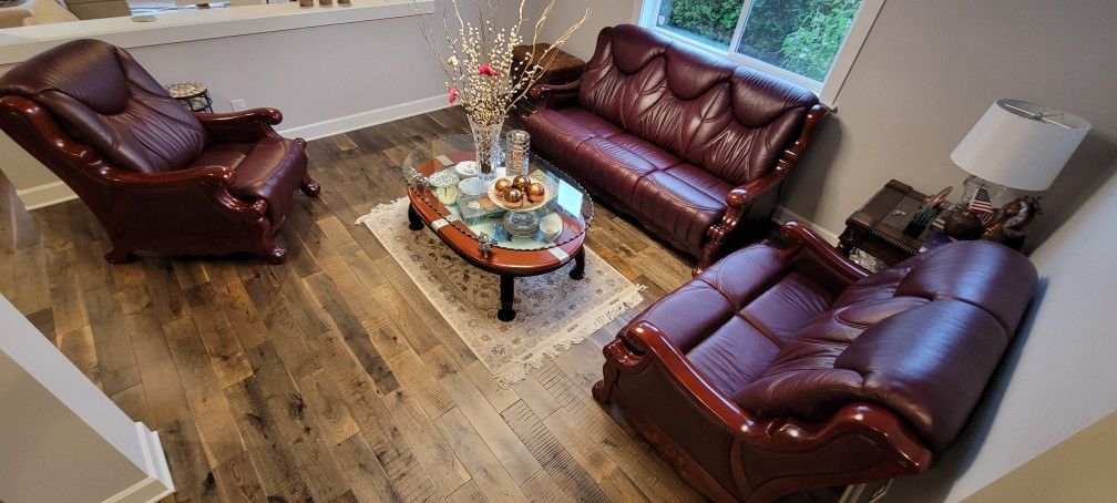 Beautiful Sofa, Loveseat, and Chair