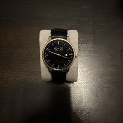 So&Co NewYork Watch black and gold