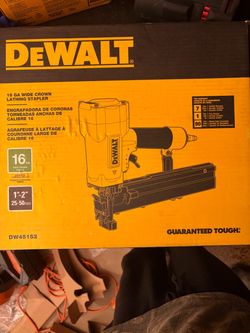 DeWalt 16GA Wide Crown Lathing Stapler DW451S2