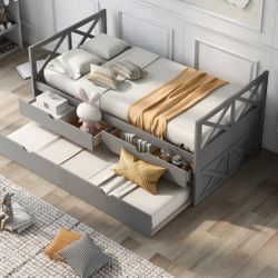 Twin Bed Frame With Mattress