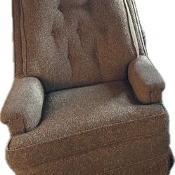 2 Mid century rocking/swivel Chairs