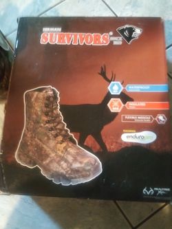 Herman Survivor Waterproof Insulated Flexible Midsole Campuflage Boots