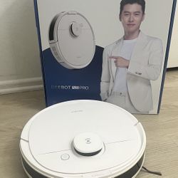 DEEBOT N8 PRO Robot Vacuum & Mop with Mapping (Carpet Cleaning, App Control, Laser)