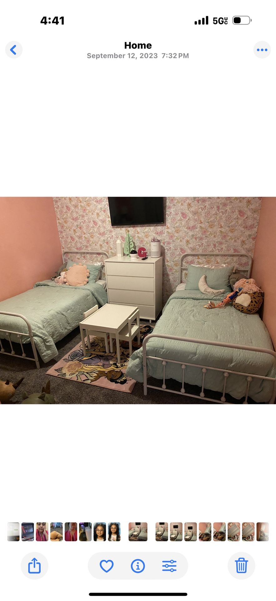 Twin Size Medal Beds