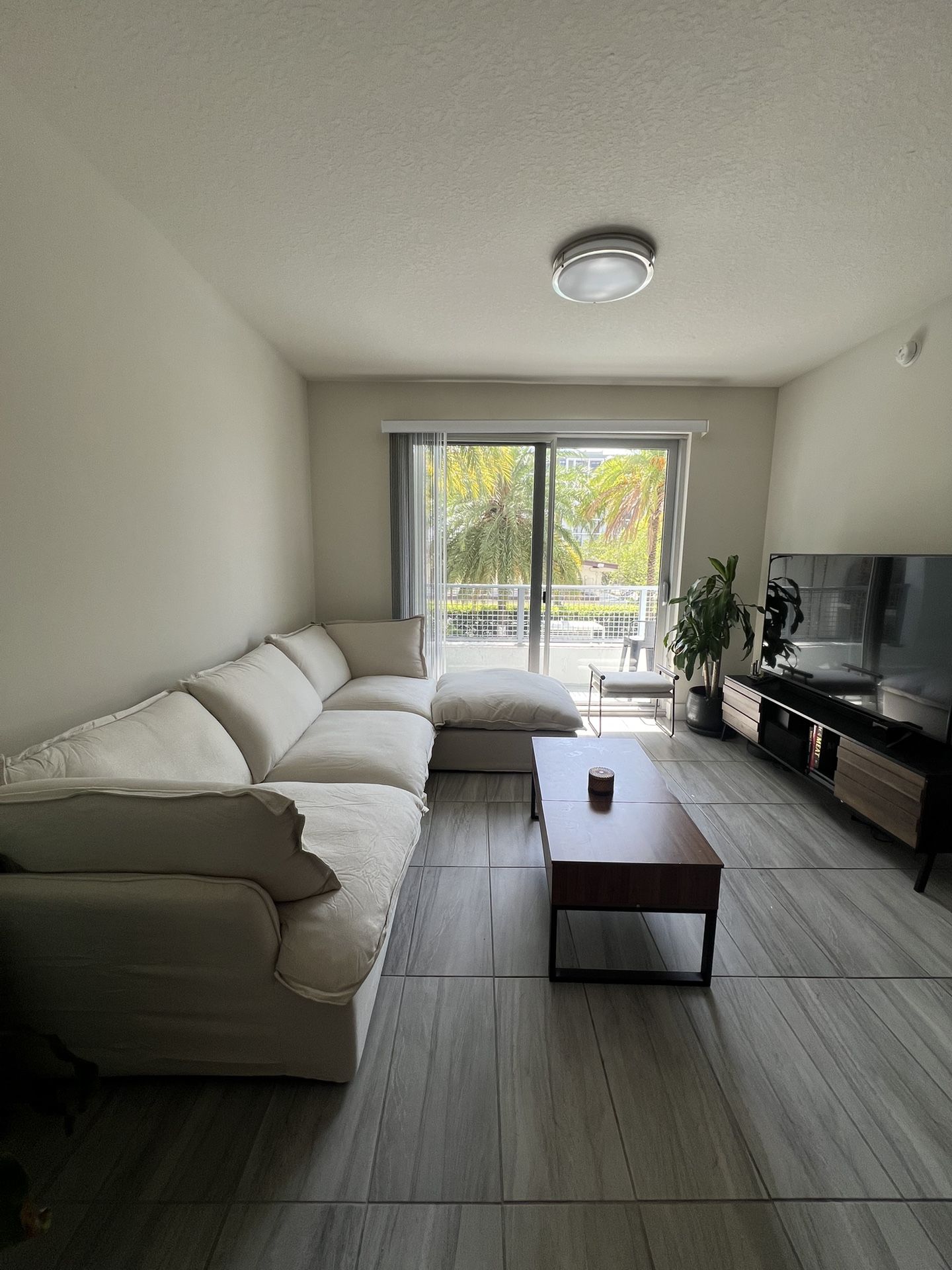 Beige Cloud Sectional (Brand New)