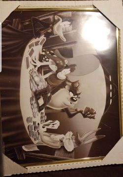 1996 looney tunes poster