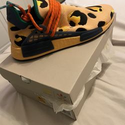 Pharrell x Adidas NMD Hu - Animal Print,  8 1/2 Mens 