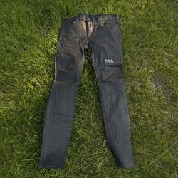 RTA Japanese Leather Denim 