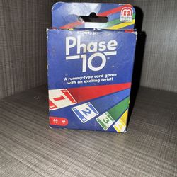 Phase 10 Card Game Complete Set