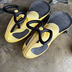 Two Yellow Wiggle Car Ride On 