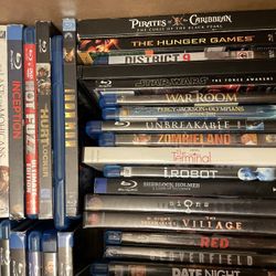 BluRay DVDs