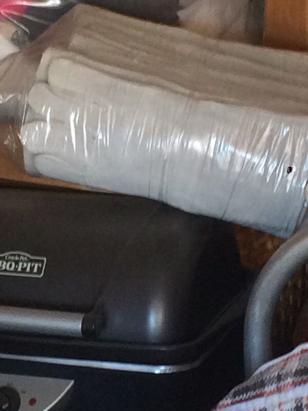 Welding gloves leather