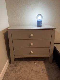 Gray kid’s dresser