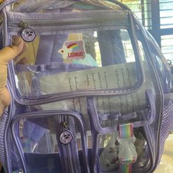 Clear Back Pack