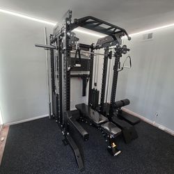NEW Vesta Pro Series 3in1 Squat Rack | Functional Trainer | 45lbs Smith Machine | Pulley System | FREE DELIVERY🚚
