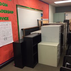 Metal Cabinets And Metal Shelves