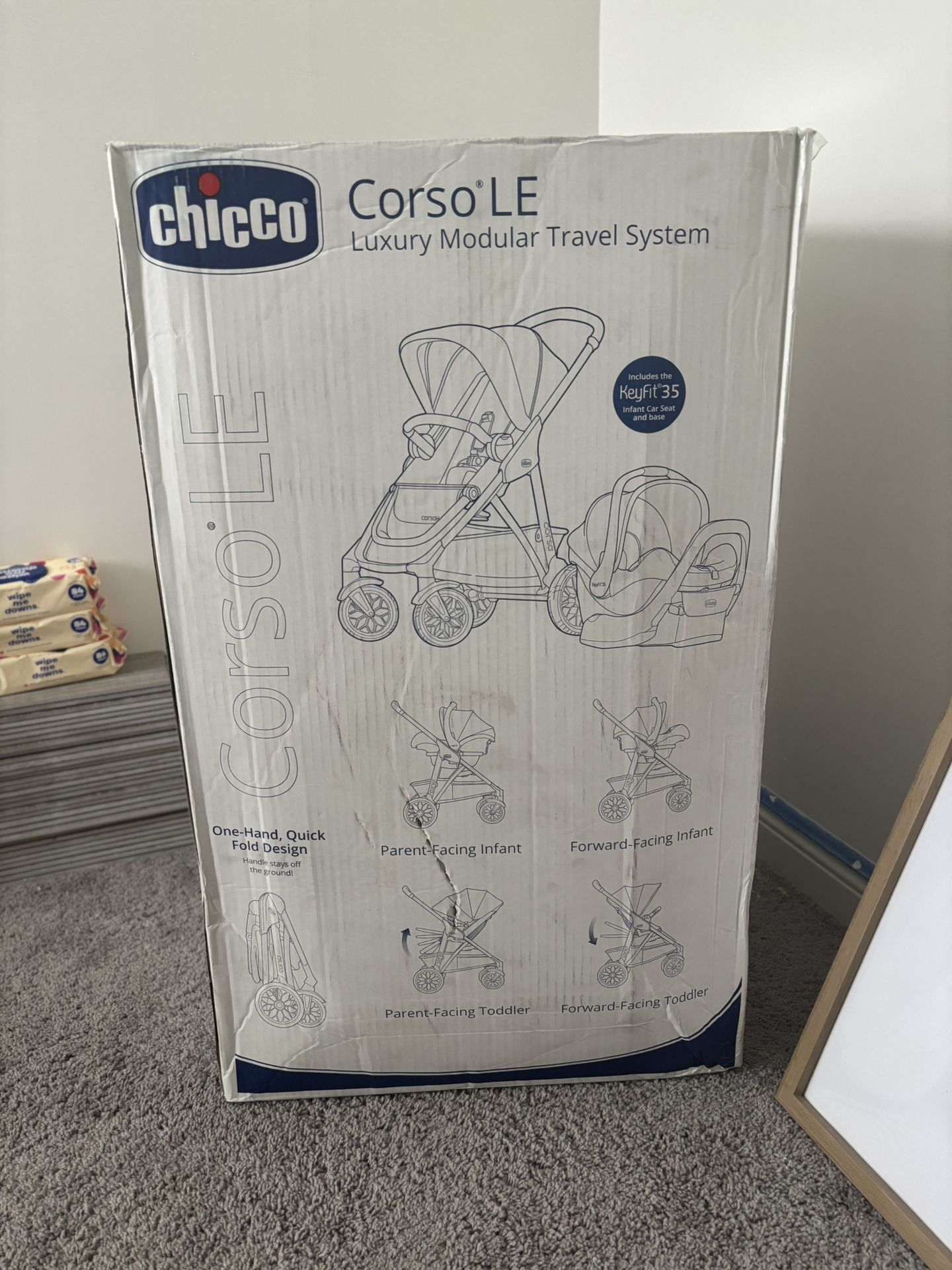 Chicco Corso LE Luxury Modular Travel System- Veranda