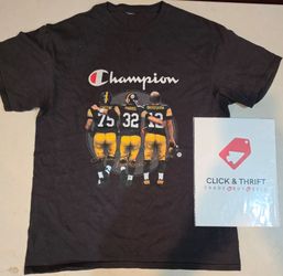 Pittsburgh Steelers Champion Medium Black Legends Shirt (Greene/Harris/Bradshaw) $3.00