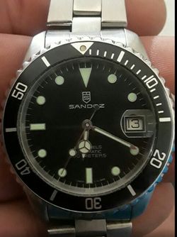 Sandoz Submariner 25 Jewels Automatic Swiss ETA Watch for Sale in Norco CA OfferUp
