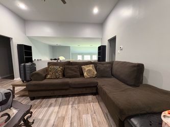 Brown couch