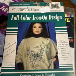 Vintage Iron On Design