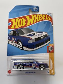 Hot Wheels Audi 90 Quattro (Blue) from the 2024 HW Turbo series