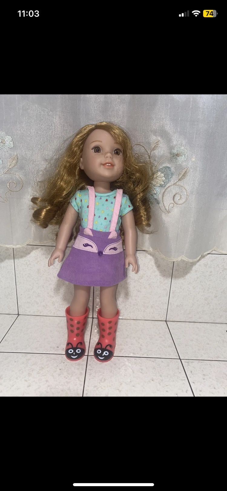 American Girl Wellie Wishers Willa Doll