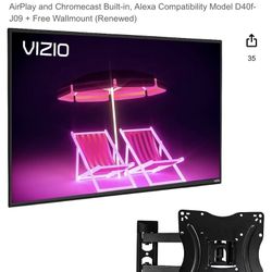 40 Inch Visio Flatscreen Tv