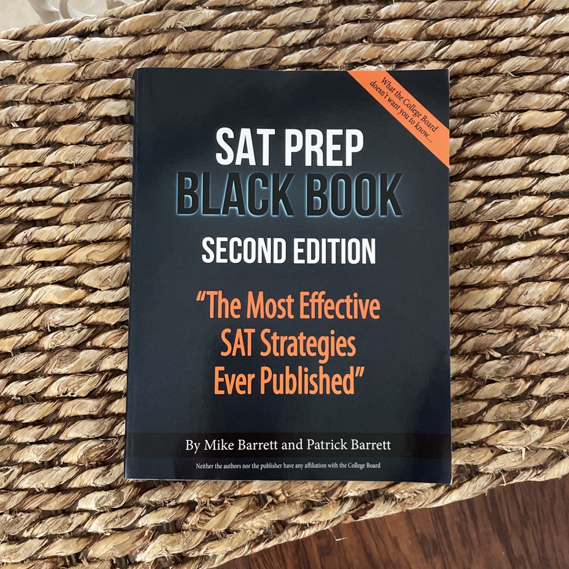 New SAT Prep Black Book Second Edition In Weston for Sale in Fort