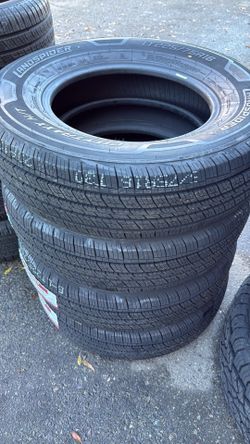 225/60R18 SET OF 4 NEW TIRES WITH INSTALLATION AND BALANCING