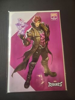 Uncanny X-Men #27 Marvel Rivals Gambit Variant Cover (2026) Marvel Comics